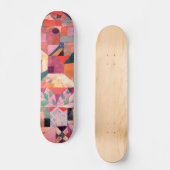 Paul Klee Cool  Abstract Kunstskateboard Skateboard (Voorkant)