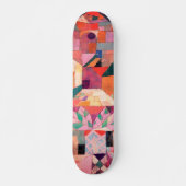 Paul Klee Cool  Abstract Kunstskateboard Skateboard (Voorkant)