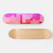 Paul Klee Cool Abstract Kunstskateboard Skateboard (Horizontaal)