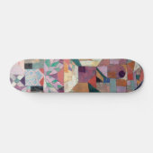 Paul Klee Cool Abstract Kunstskateboard Skateboard (Horizontaal)