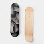 Paul Klee Cool  Abstracte Kunst Skateboard (Voorkant)