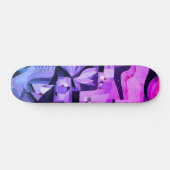 Paul Klee Cool Art Abstrait Vintage Skateboard (Horz)