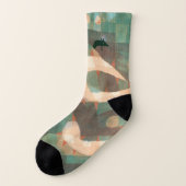 Paul Klee - de gestreepte nans met de muizenSokken Sokken (Links - buitenkant)