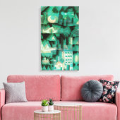 Paul Klee Dream City Canvas Poster Afdruk (Insitu (Woonkamer))