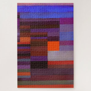 Paul Klee Fire in the Evening Abstracte Fine Art Legpuzzel