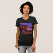 Paul Klee Fire in the Evening Abstracte Fine Art T-shirt (Voorkant volledig)