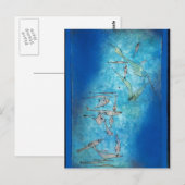 Paul Klee- Fish Afbeelding Briefkaart (Voorkant / Achterkant)