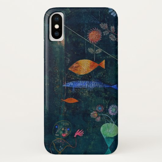 Paul Klee Fish Magic Abstract schilderen Grafisch Case-Mate iPhone Case (Achterkant)