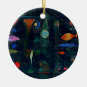 Paul Klee Fish Magic Abstract schilderen Grafisch  Keramisch Ornament (Voorkant)