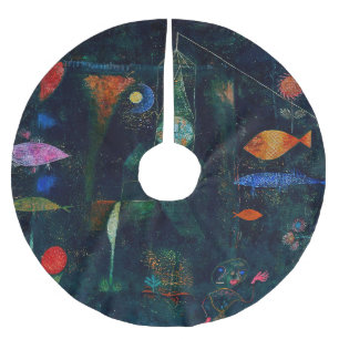 Paul Klee Fish Magic Abstract schilderen Grafisch Kerstboom Rok
