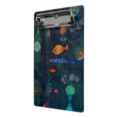 Paul Klee Fish Magic Abstract schilderen Grafisch  Mini Klembord (Angled2)