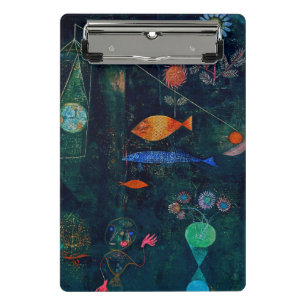 Paul Klee Fish Magic Abstract schilderen Grafisch  Mini Klembord