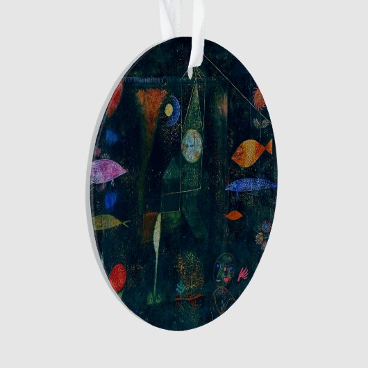 Paul Klee Fish Magic Abstract schilderen Grafisch  Ornament (voorkant)