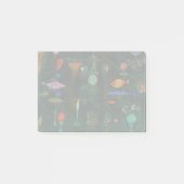 Paul Klee Fish Magic Abstract schilderen Grafisch  Post-it® Notes (Voorkant)