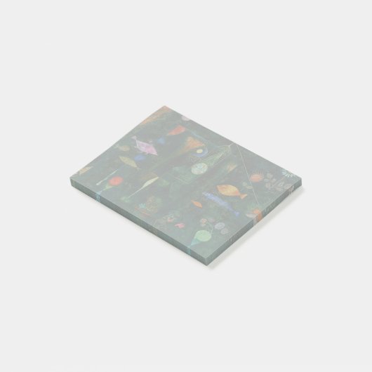 Paul Klee Fish Magic Abstract schilderen Grafisch  Post-it® Notes (Schuin)