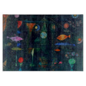 Paul Klee Fish Magic Abstract schilderen Grafisch  Snijplank (Voorkant)