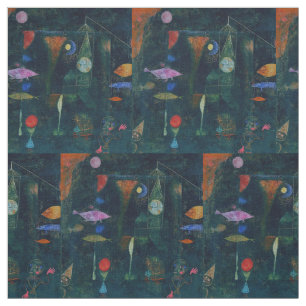 Paul Klee Fish Magic Abstract schilderen Grafisch Stof