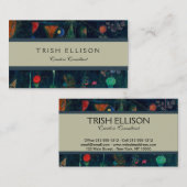 Paul Klee Fish Magic Abstract schilderen Grafisch  Visitekaartje (Voorkant / Achterkant)