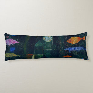 Paul Klee Fish Magic Abstracte Schilderij Grafisch Lichaamskussen