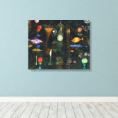 Paul Klee Fish Magic Canvas Afdruk (Insitu (Houten vloer))