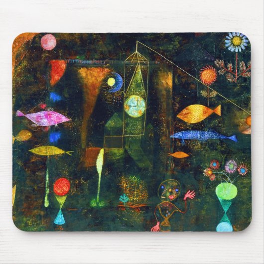 Paul Klee Fish Magic Muismat (Voorkant)
