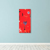 Paul Klee Fleur Mythe Toile envelopper (Insitu (Plancher de Bois))