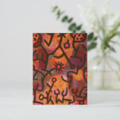Paul Klee Flora di Roccia Carte postale (Debout devant)