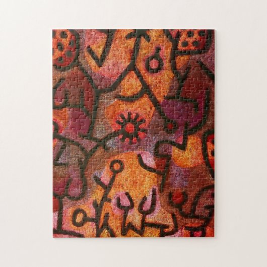 Paul Klee Flora di Roccia Puzzle (Vertical)