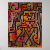Paul Klee Forest Witch Poster (Voorkant)