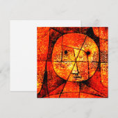 Paul Klee - Gaas, abstracte kunst, (Voorkant / Achterkant)