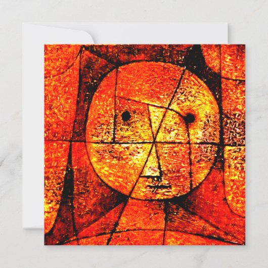 Paul Klee - Gaas, abstracte kunst, (Voorkant)