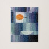 Paul Klee Harbinger van de herfst. blauwe kunst Legpuzzel (Verticaal)