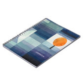 Paul Klee Harbinger van de herfst.  blauwe kunst Notitieboek (Linkerzijde)