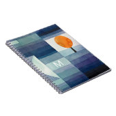 Paul Klee Harbinger van de herfst.  blauwe kunst Notitieboek (Rechterzijde)