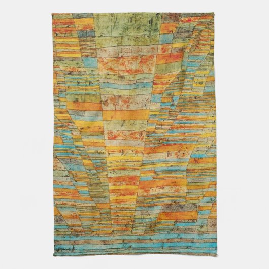 Paul Klee Highways en Byways Kitchen Towel Theedoek (Verticaal)