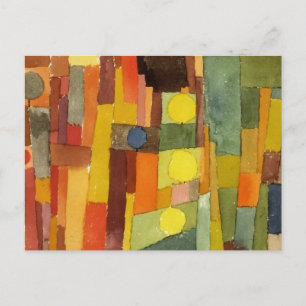 Paul Klee in de stijl van de Kairouan Waterverf Ar Briefkaart