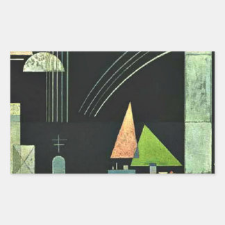 Paul Klee — In Ruste, Rechthoekige Sticker