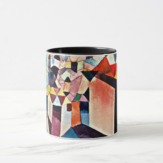 Paul Klee, Inzicht in een stad, Mok (Midden)