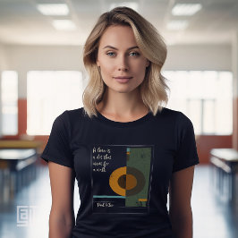 Paul Klee Kunstenaarseducatie Inspirerend Zout Tri-Blend Shirt