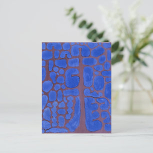 Paul Klee, Laat in de avond uitkijkend... Briefkaart