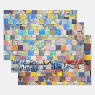 Paul Klee Letters Wrapping Paper Sheets