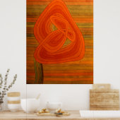 Paul Klee Lonely Flower Poster (Keuken)