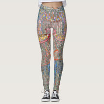 Paul Klee - Man in Fancy Jurk Leggings
