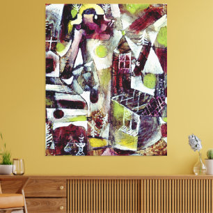 Paul Klee - moeraslegende Canvas Afdruk