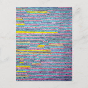 Paul Klee Monuments op G. Briefkaart