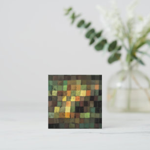 Paul Klee oude klank Vierkante Visitekaartje