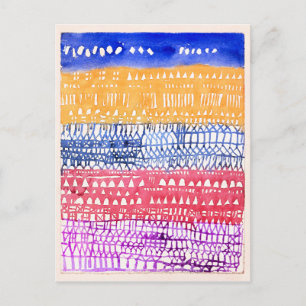 Paul Klee - Oude Stad,  Briefkaart