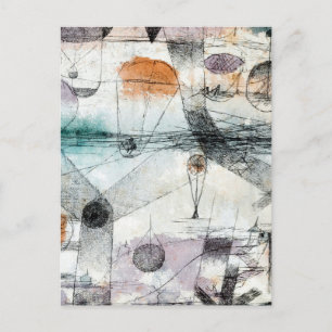 Paul Klee Planten Aarde & Luchtrijk: Bauhaus Briefkaart