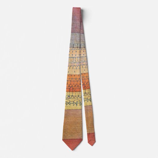 Paul Klee, Polyfone Architectuur, Stropdas (Voorkant)