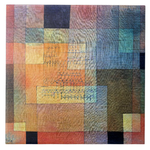 Paul Klee, Polyfone Architectuur, Tegeltje